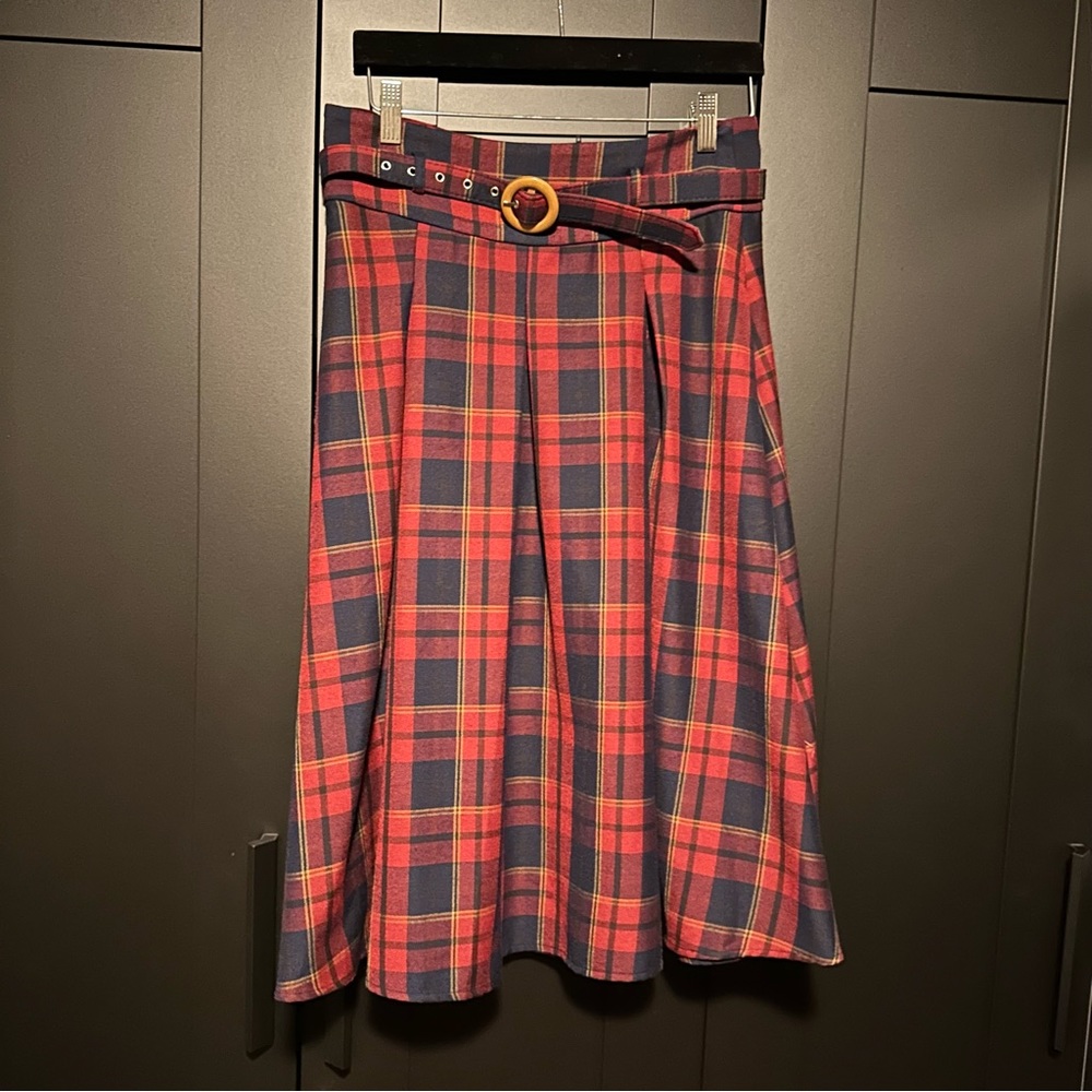 NWT ModCloth x Collectif As You Swish Swing Skirt